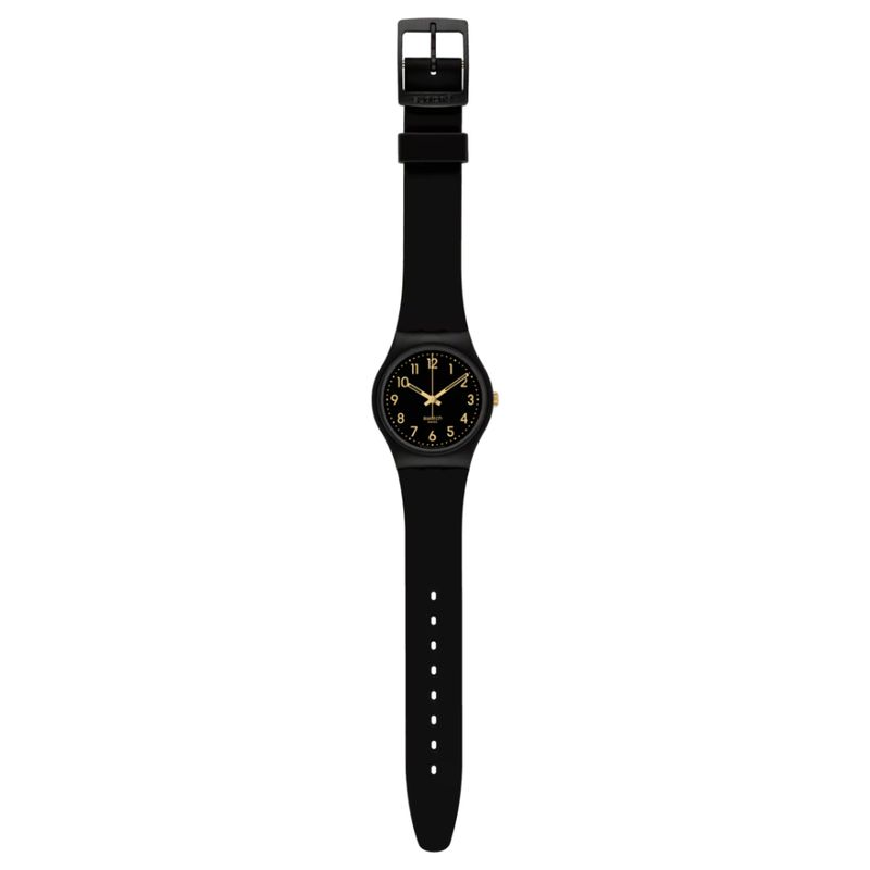 SWATCH - RELOJ SWATCH SO28B113 GOLDEN TAC NEGRO UNISEX