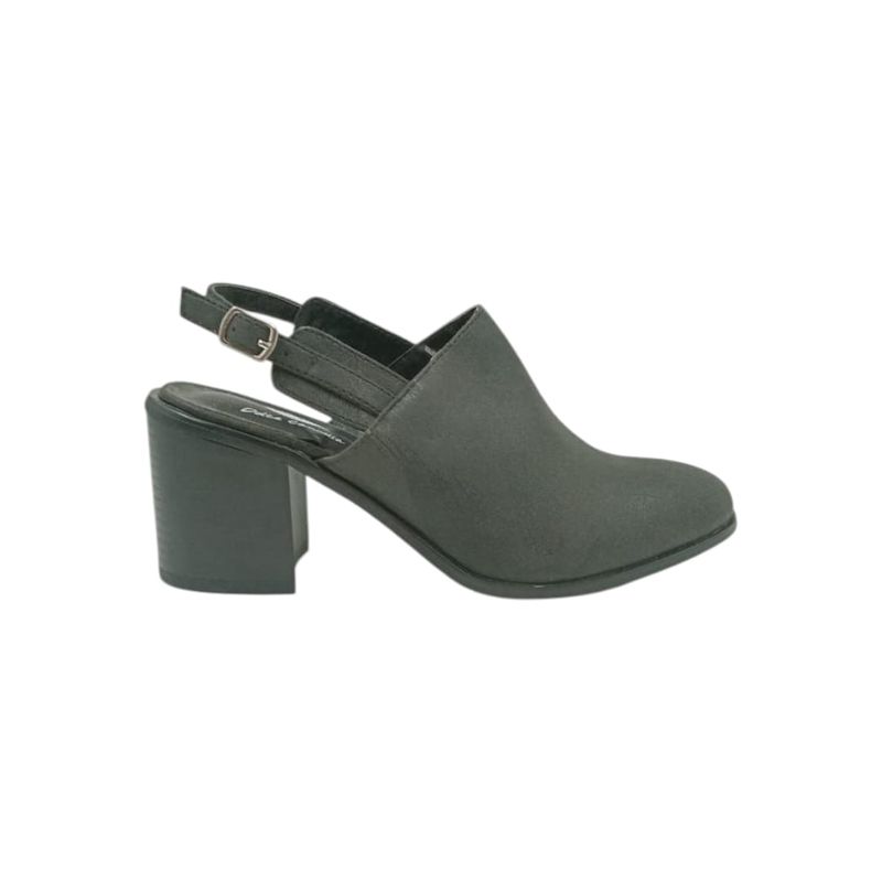 HERIEL - Zapato Negro Bajo Mujer