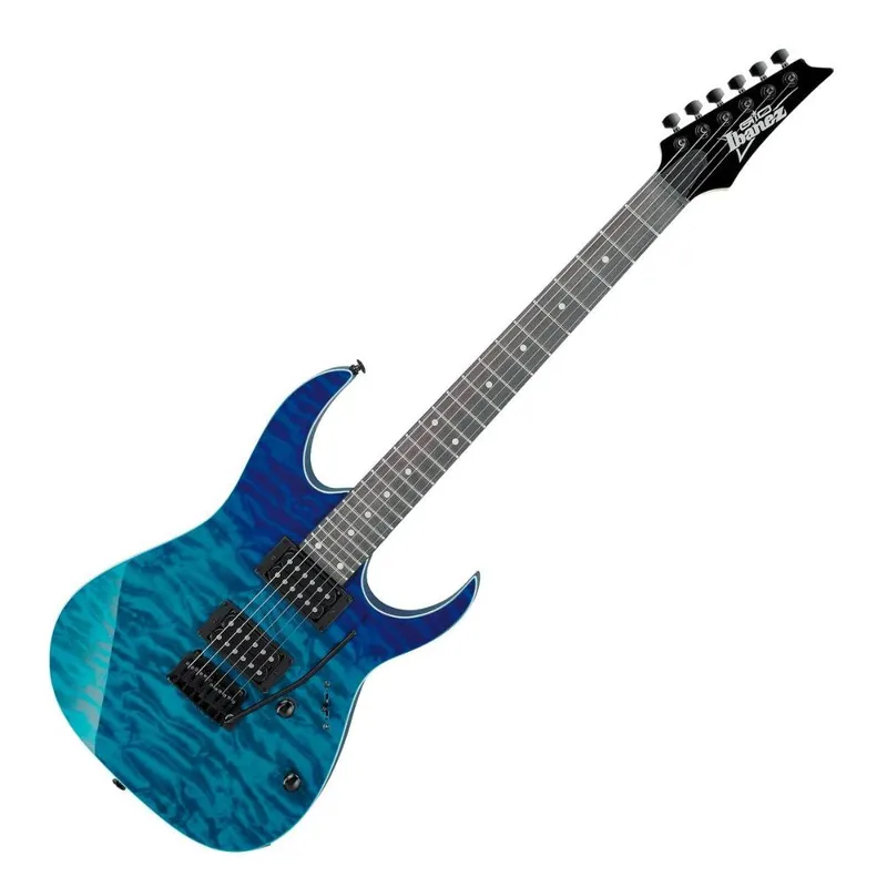 IBANEZ - Guitarra Eléctrica Ibanez GRG120QASP - Blue Gradation
