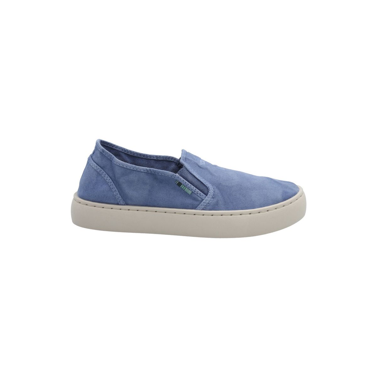 ROCKFORD - Zapatilla Algodón Orgánico Mujer Kea Azul ROCKFORD
