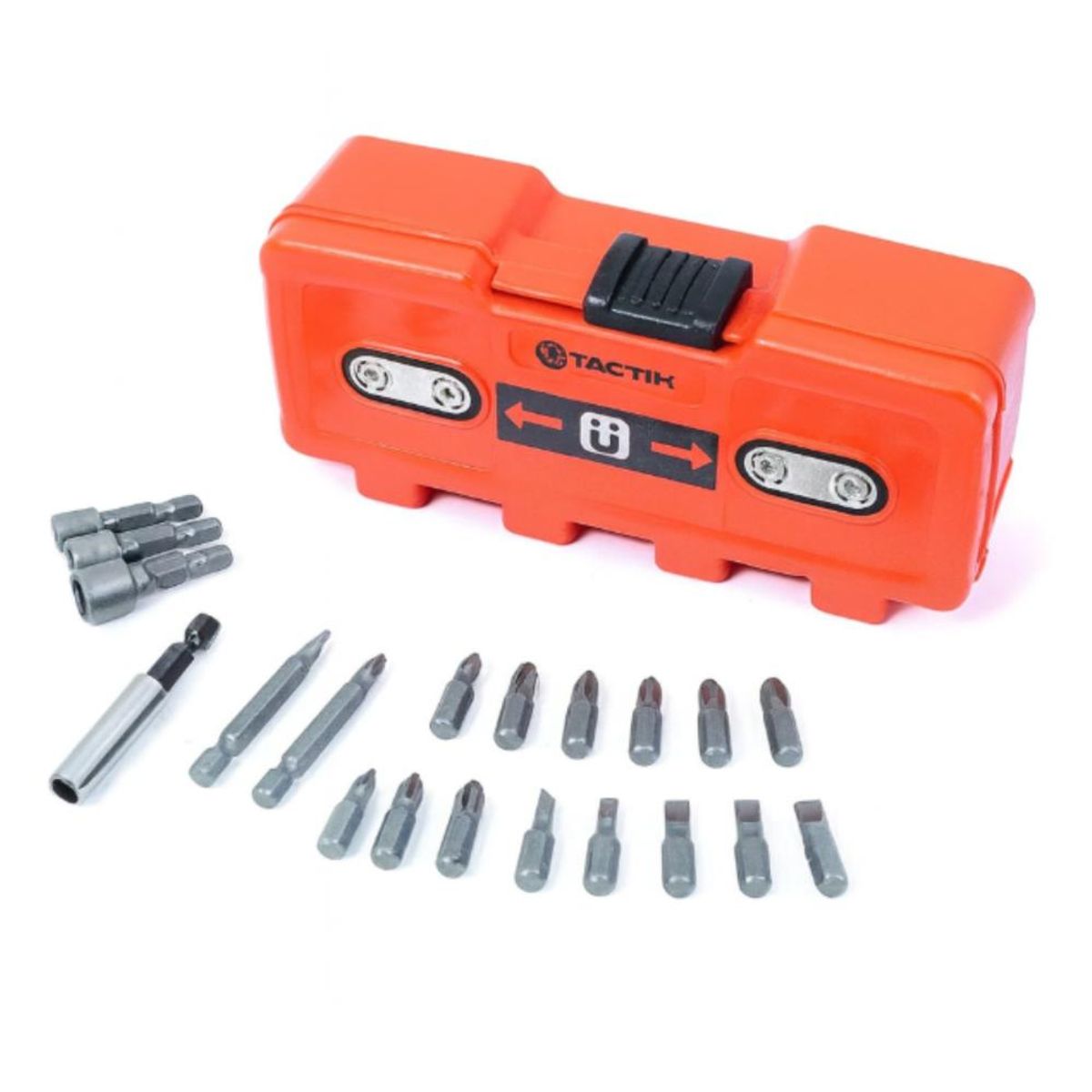 TACTIX - Punta Y Adaptador Tactix Jgo21 Pzas Ccaja Magnetica