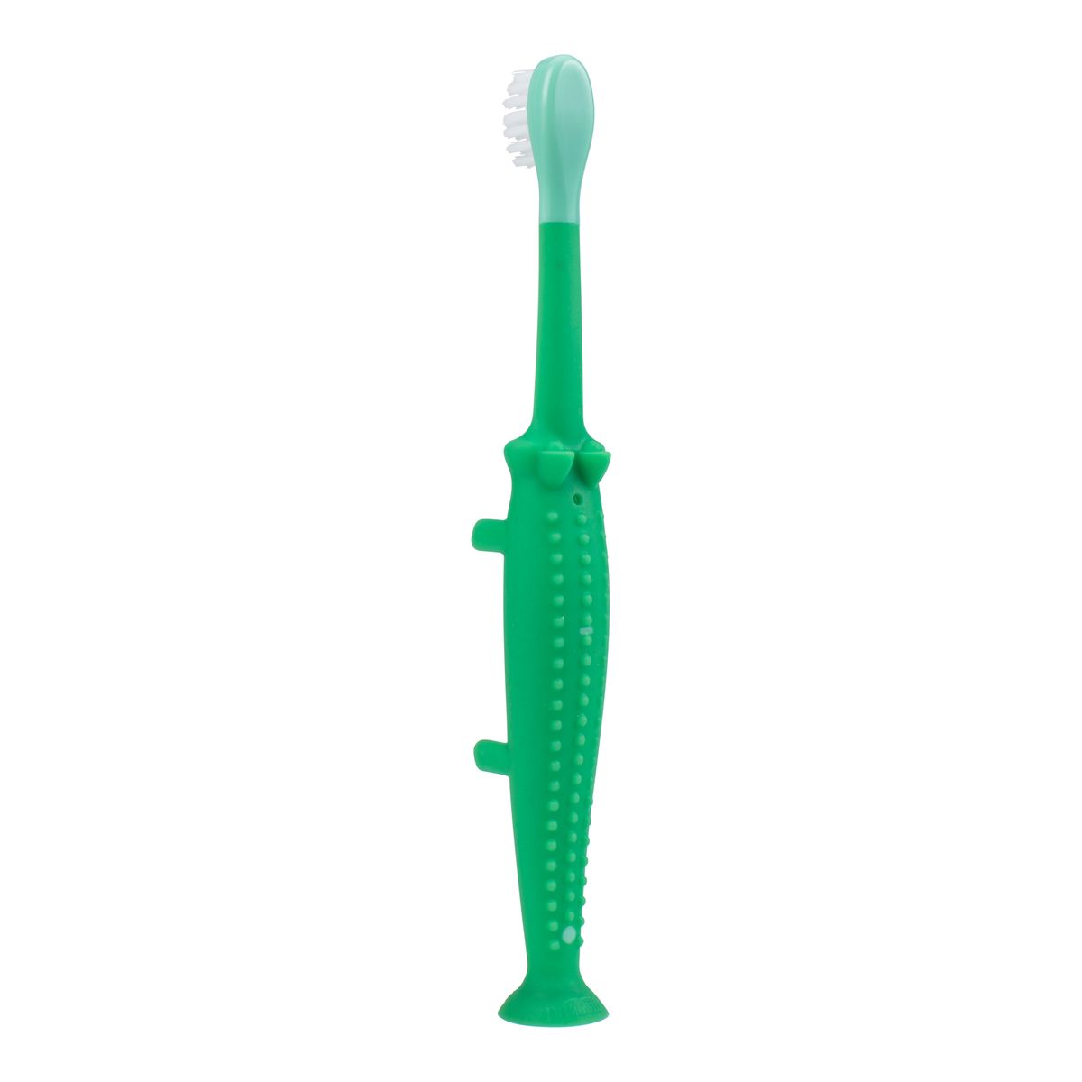 DR BROWN'S - Cepillo De Dientes Para Bebés Y Niño De 1 A 4 Años Cocodrilo