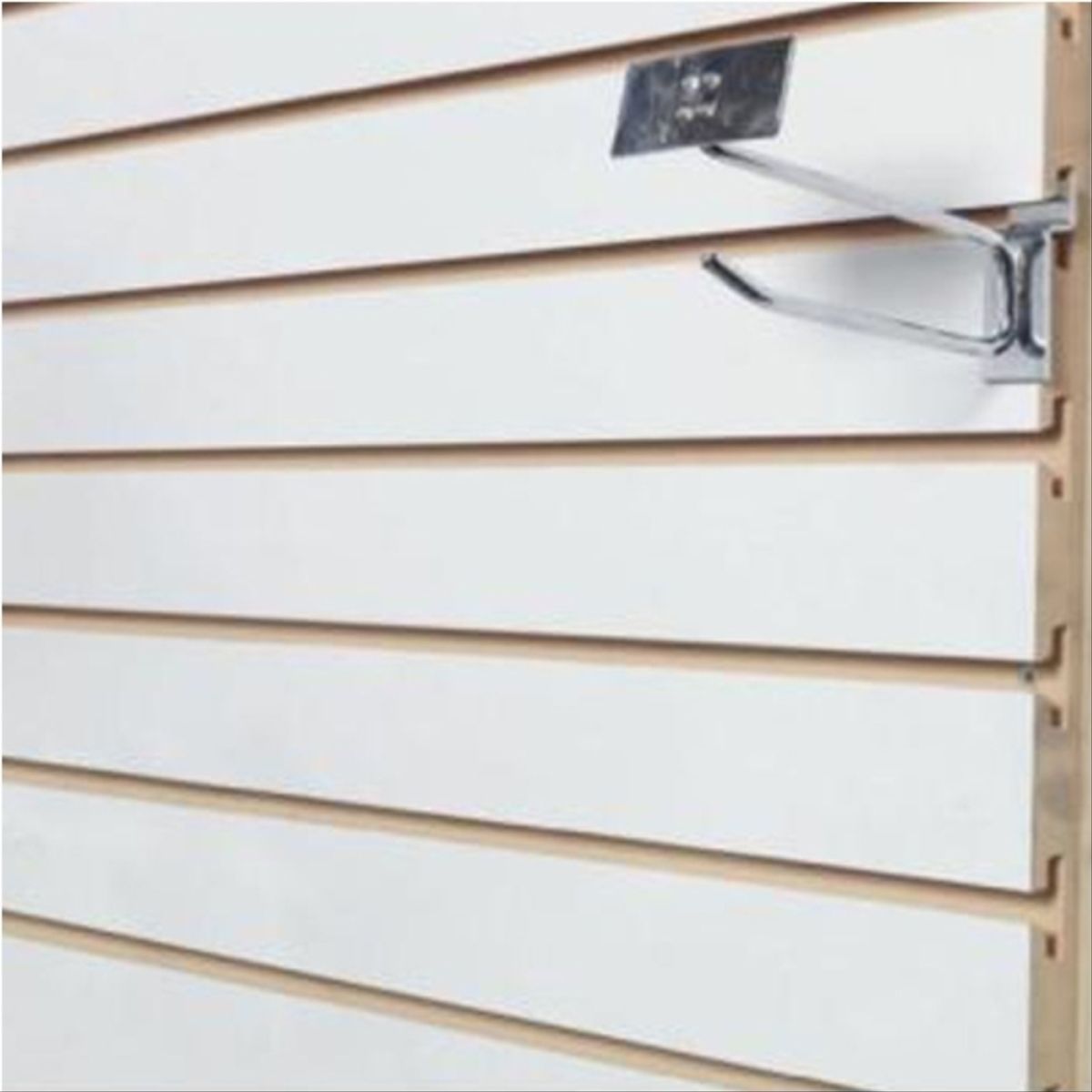 ARAUCO - Tablero MDF ranurado blanco 18mm 1,52x2,44mt