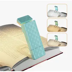 ATLAS - Luz Recargable Para Leer Libros celeste