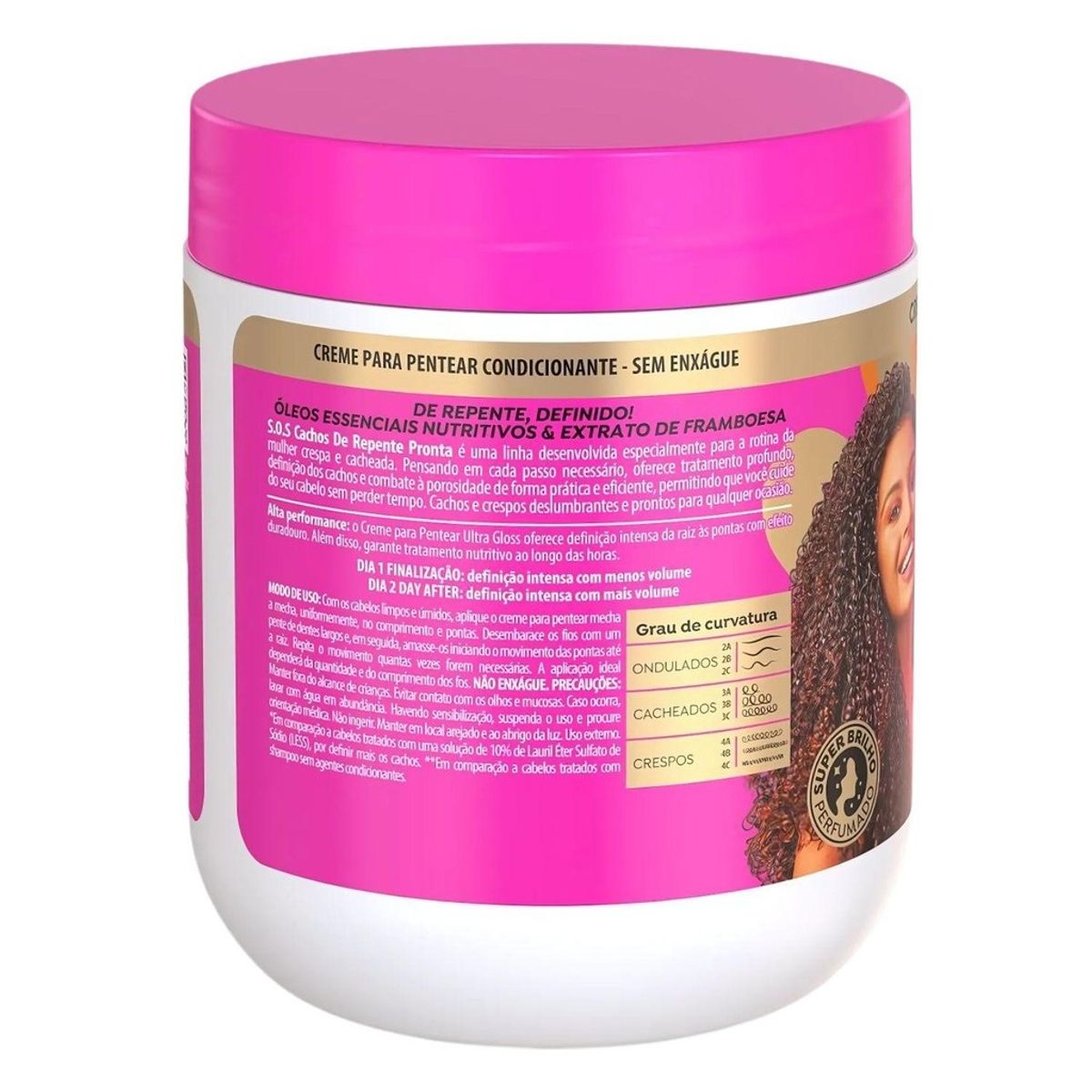 SALON LINE - CREMA PARA PEINAR ULTRA GLOSS DE PRONTA 500GR SALON LINE