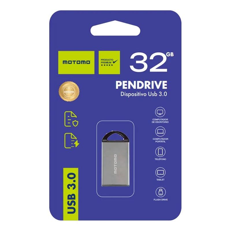 GENERICO - Pendrive 32 GB MOTOMO  USB 3.0