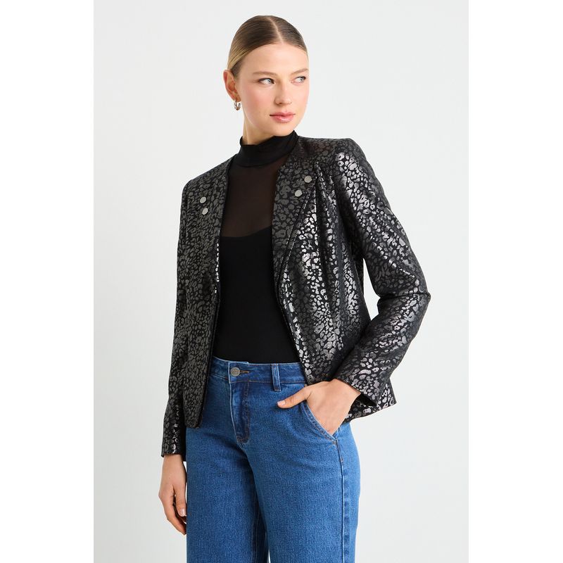 ASH - Tapado Abierto Mujer Negro Ash