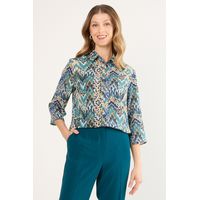 Blusa Manga Larga Mujer Negro Magriffe