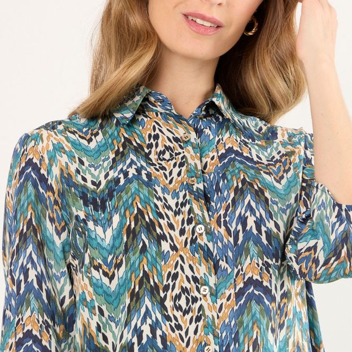 MA GRIFFE - Blusa Manga Larga Mujer Negro Magriffe