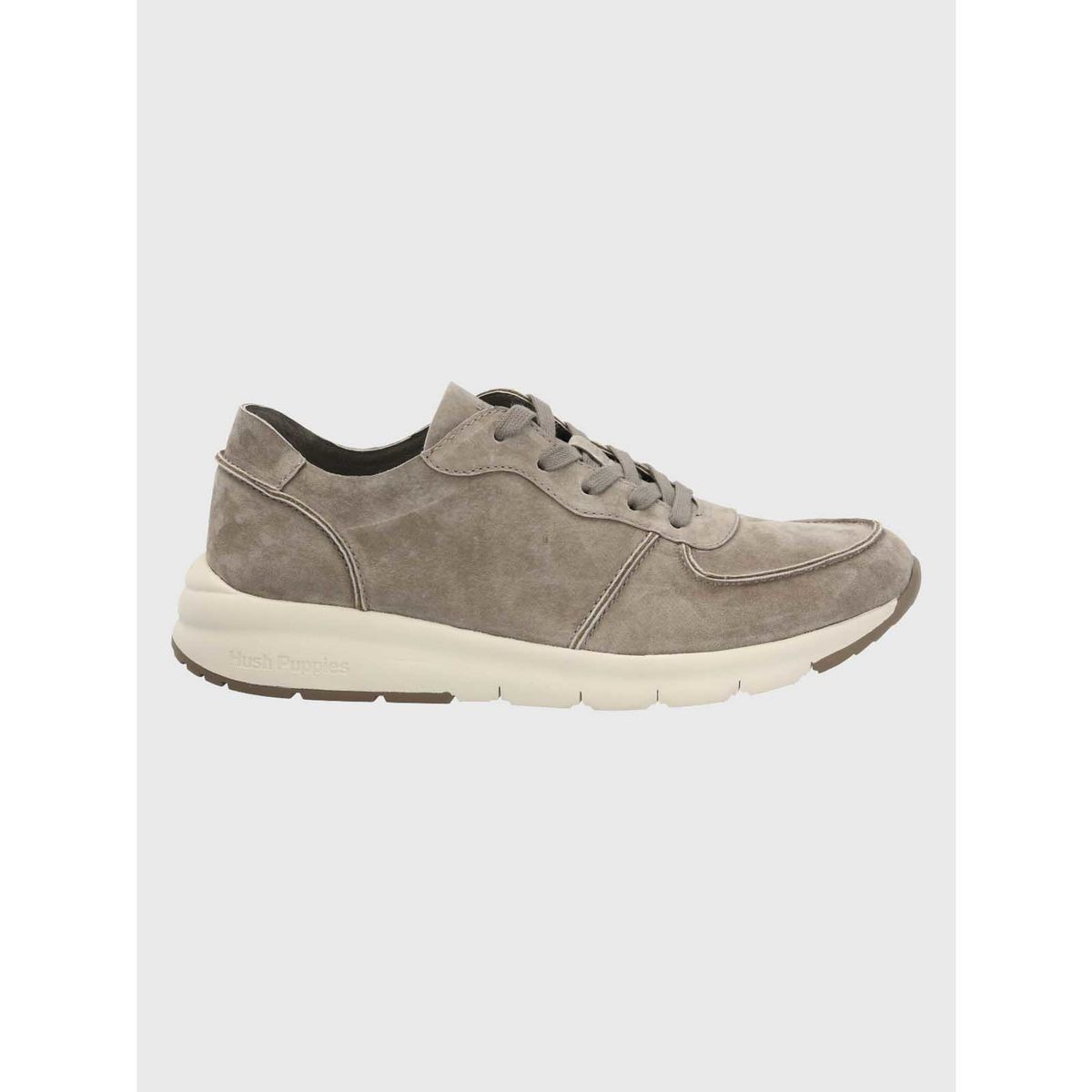 HUSH PUPPIES - Zapatilla Cuero Hombre Juno Café HUSH PUPPIES