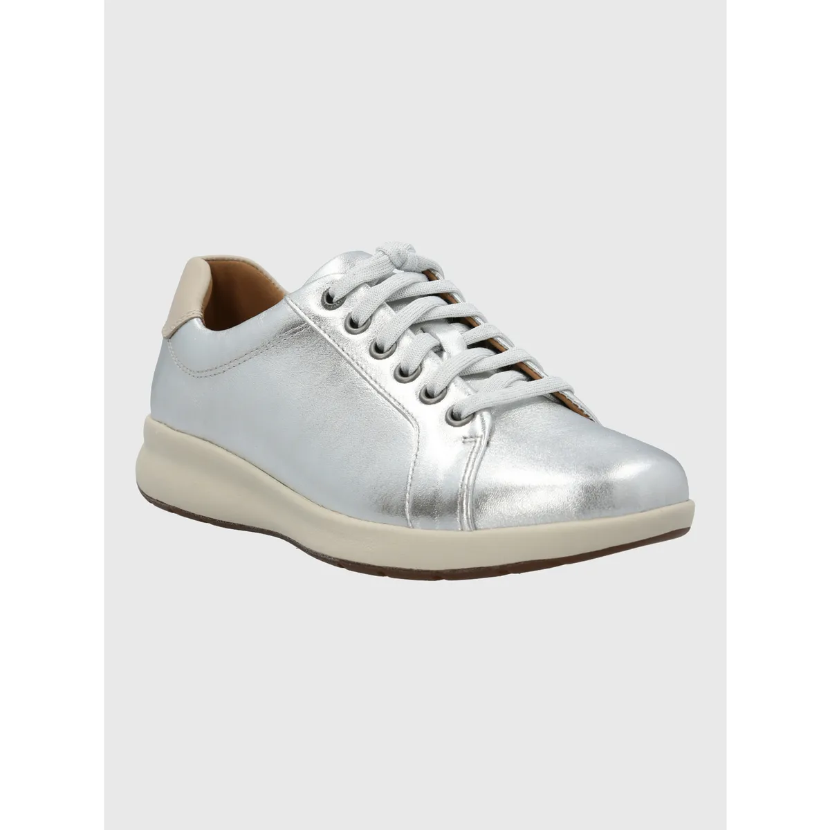 HUSH PUPPIES - Zapatilla Cuero Mujer Spinal Laceup Metal HUSH PUPPIES