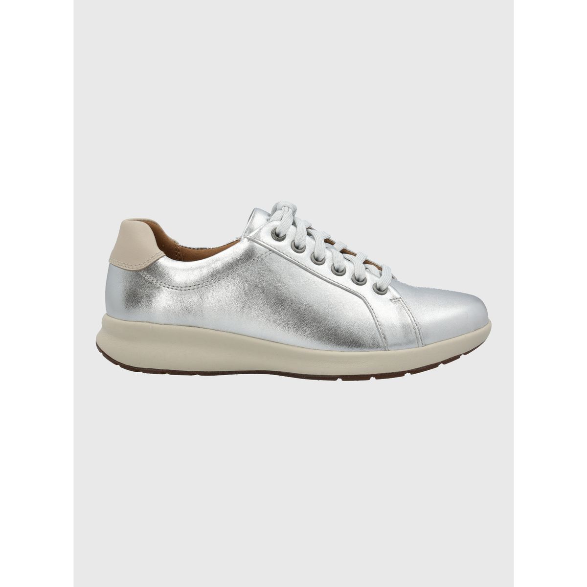HUSH PUPPIES - Zapatilla Cuero Mujer Spinal Laceup Metal HUSH PUPPIES