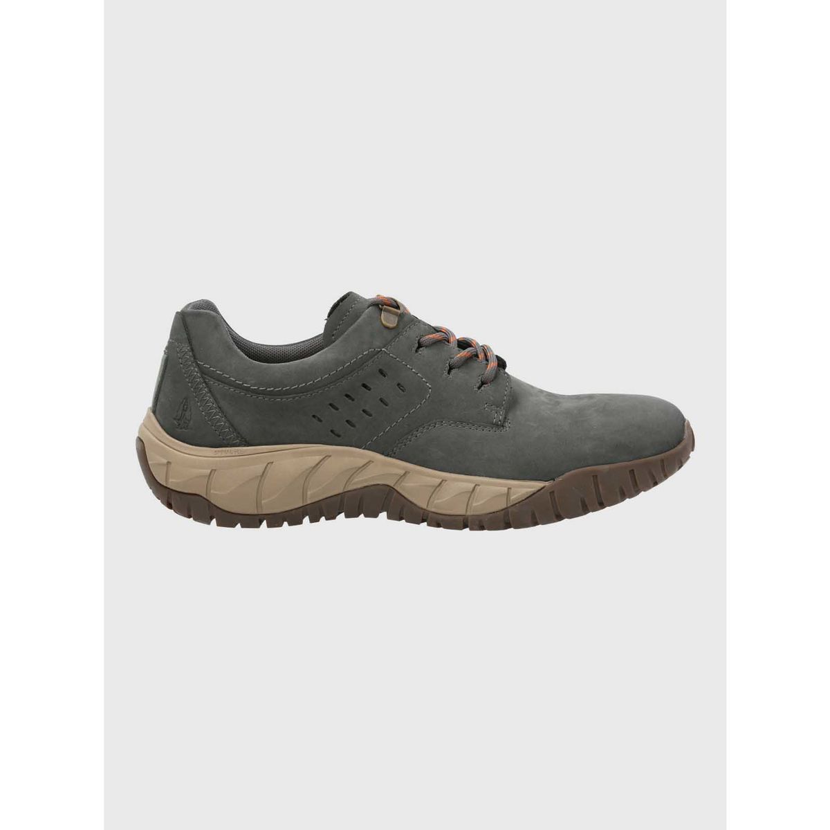 HUSH PUPPIES - Zapatilla Cuero Hombre Kurth Gris HUSH PUPPIES