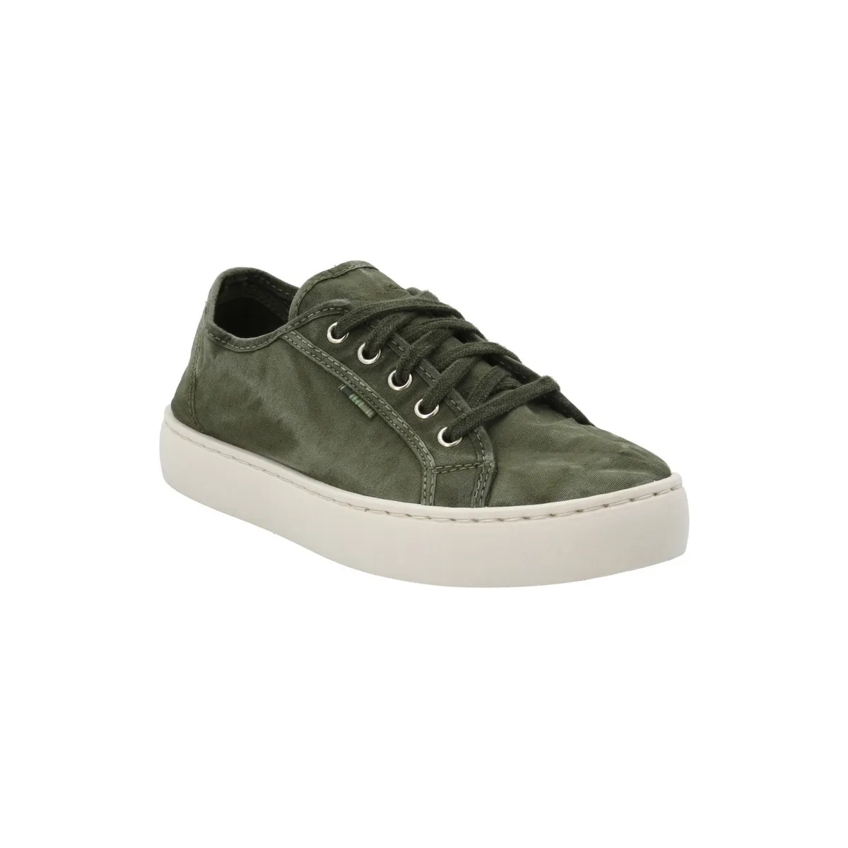 ROCKFORD - Zapatilla Algodón Orgánico Mujer Bronte Verde ROCKFORD