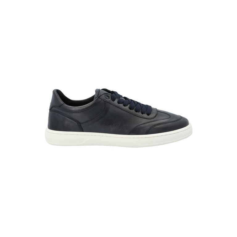 Zapatilla Cuero Hombre Lagos Azul