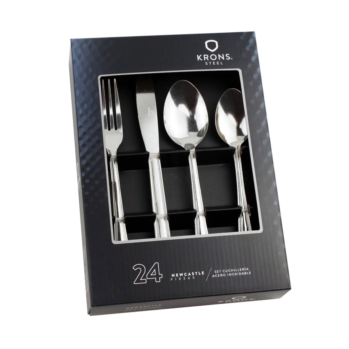 KRONS - Juego de cuchillería 24 piezas Krons