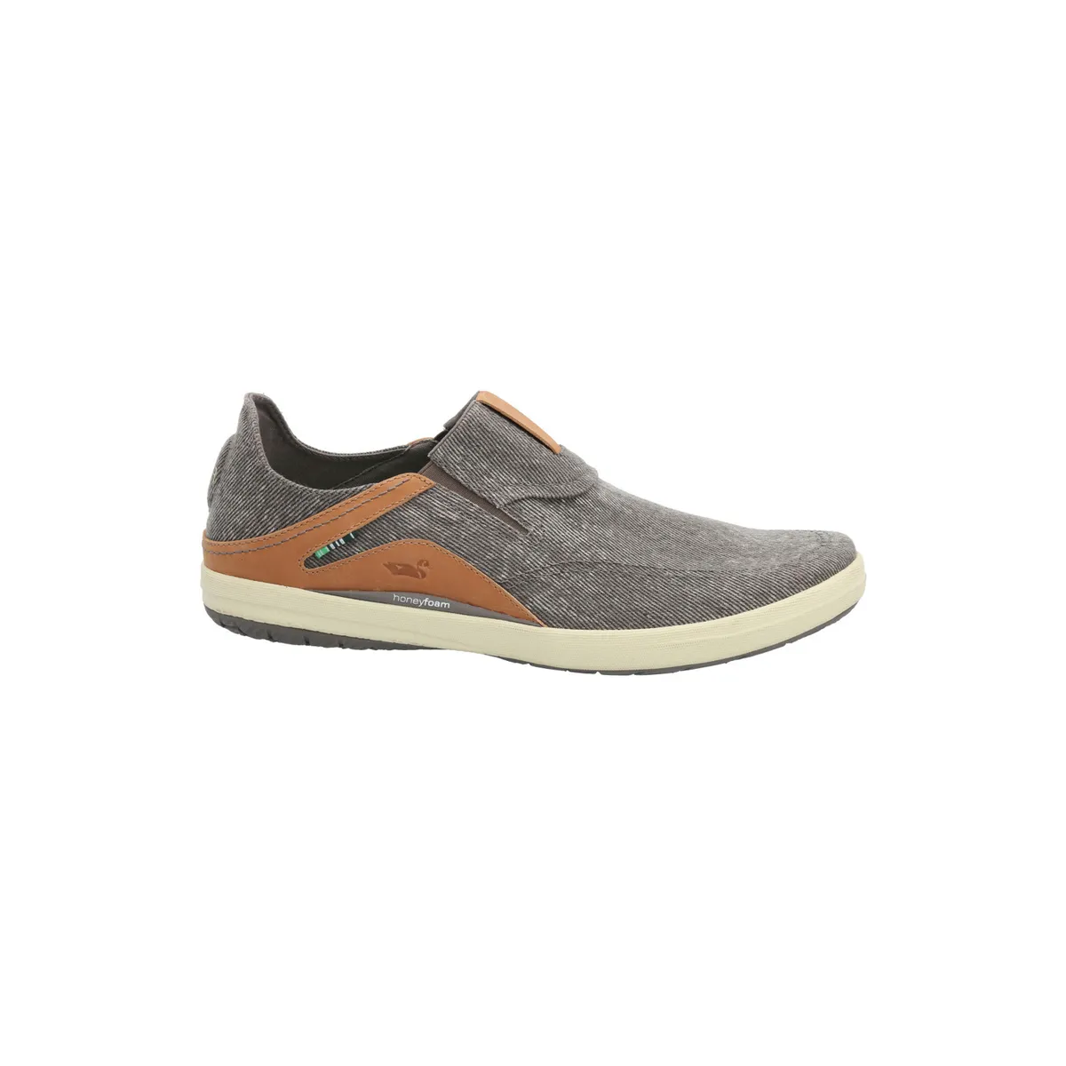 ROCKFORD - Zapatilla Algodón Orgánico Hombre Noosa Café ROCKFORD