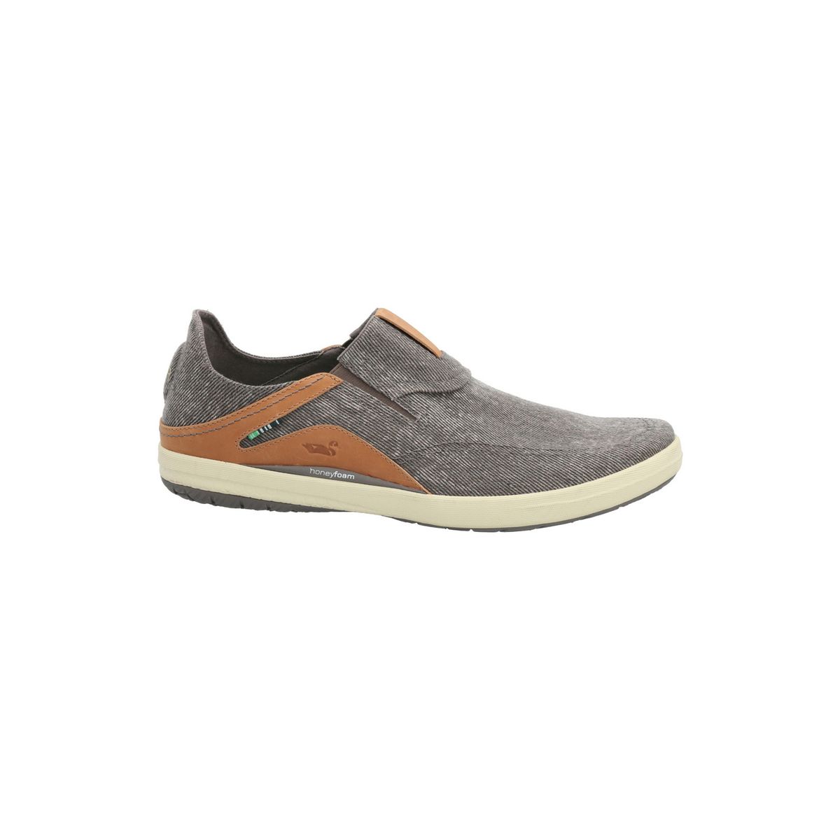 ROCKFORD - Zapatilla Algodón Orgánico Hombre Noosa Café ROCKFORD