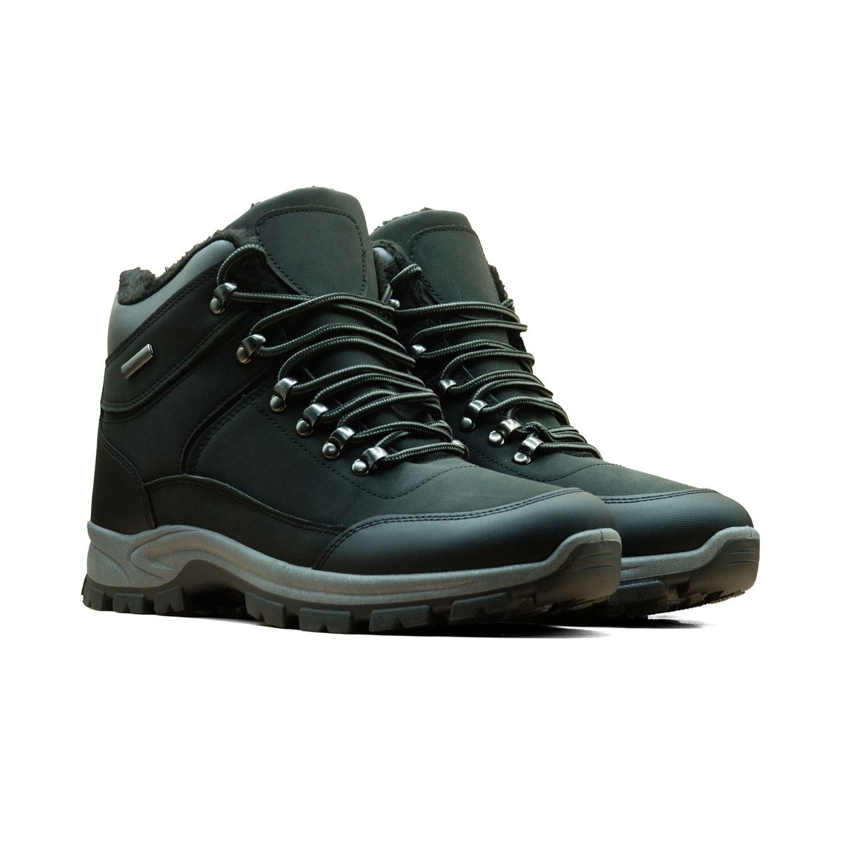 BOVINITA - Zapatos chiporro Botínes Hombre Para Trekking Outdoor Negro