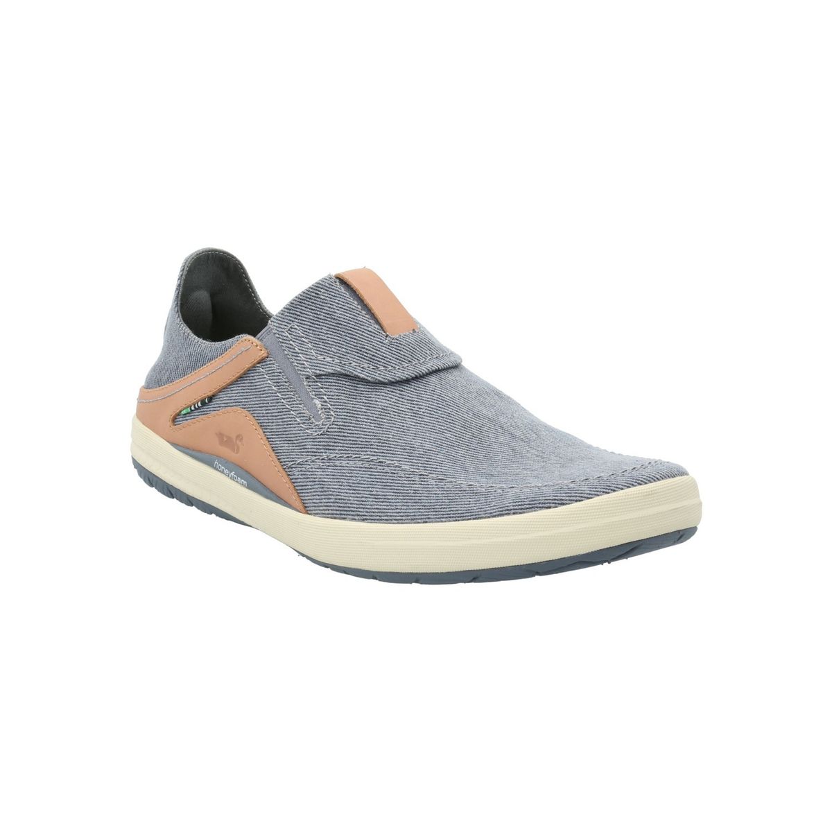 ROCKFORD - Zapatilla Algodón Orgánico Hombre Noosa Azul ROCKFORD