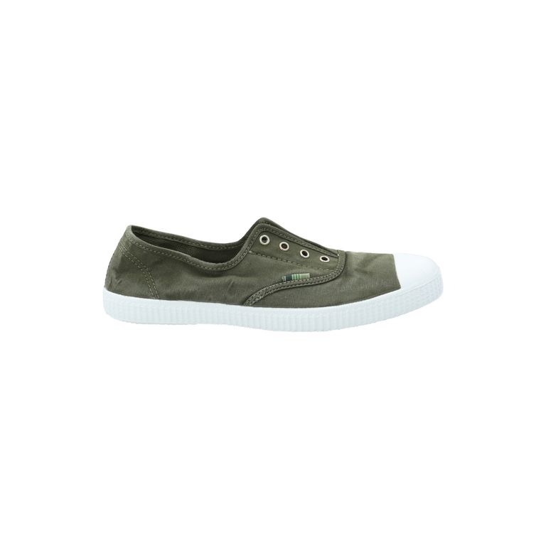 Zapatilla Algodón Org Mujer Greece Verde Musgo