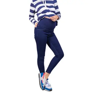 MADREMIA - Jeans Maternal Pitillo Raw