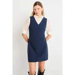 ASH - Vestido Corto Mujer Azul