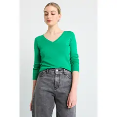 IO - Sweater Mujer Verde Oliva