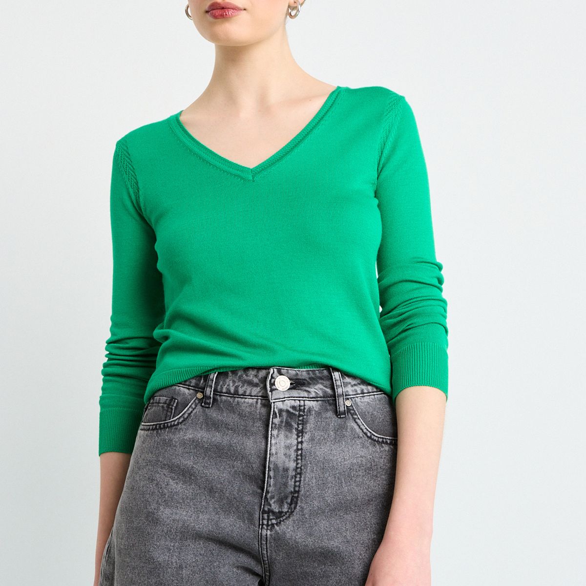 IO - Sweater Mujer Verde Oliva Io