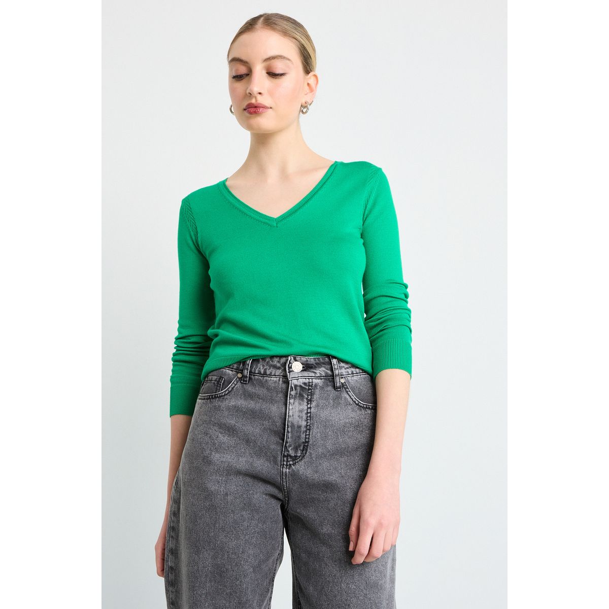 IO - Sweater Mujer Verde Oliva Io