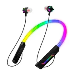 GENERICO - Audifonos Auriculares Inalambricos Gamer Con Luz Rgb
