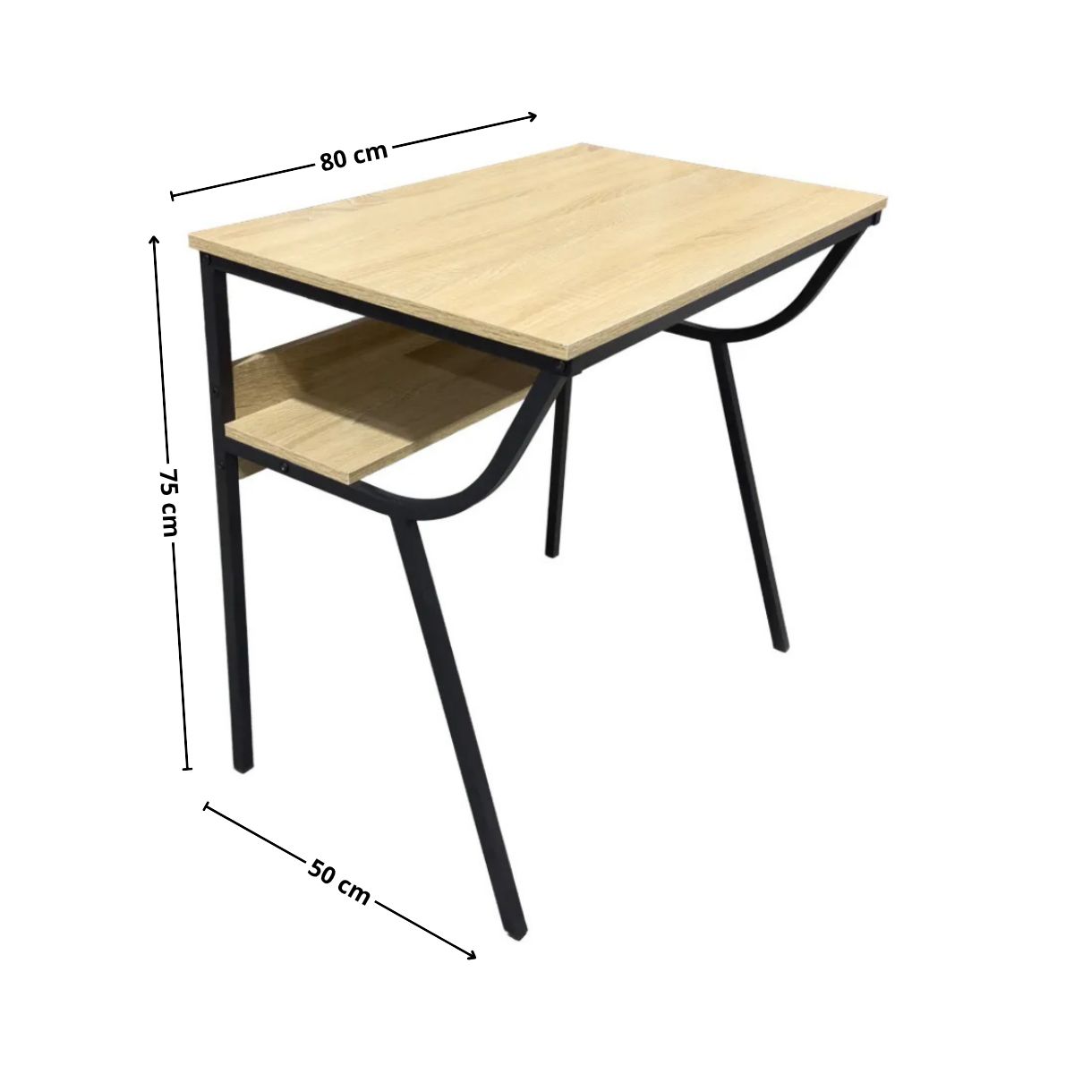 GENERICO - Escritorio 80x50x75 cm Andrew Bighouse