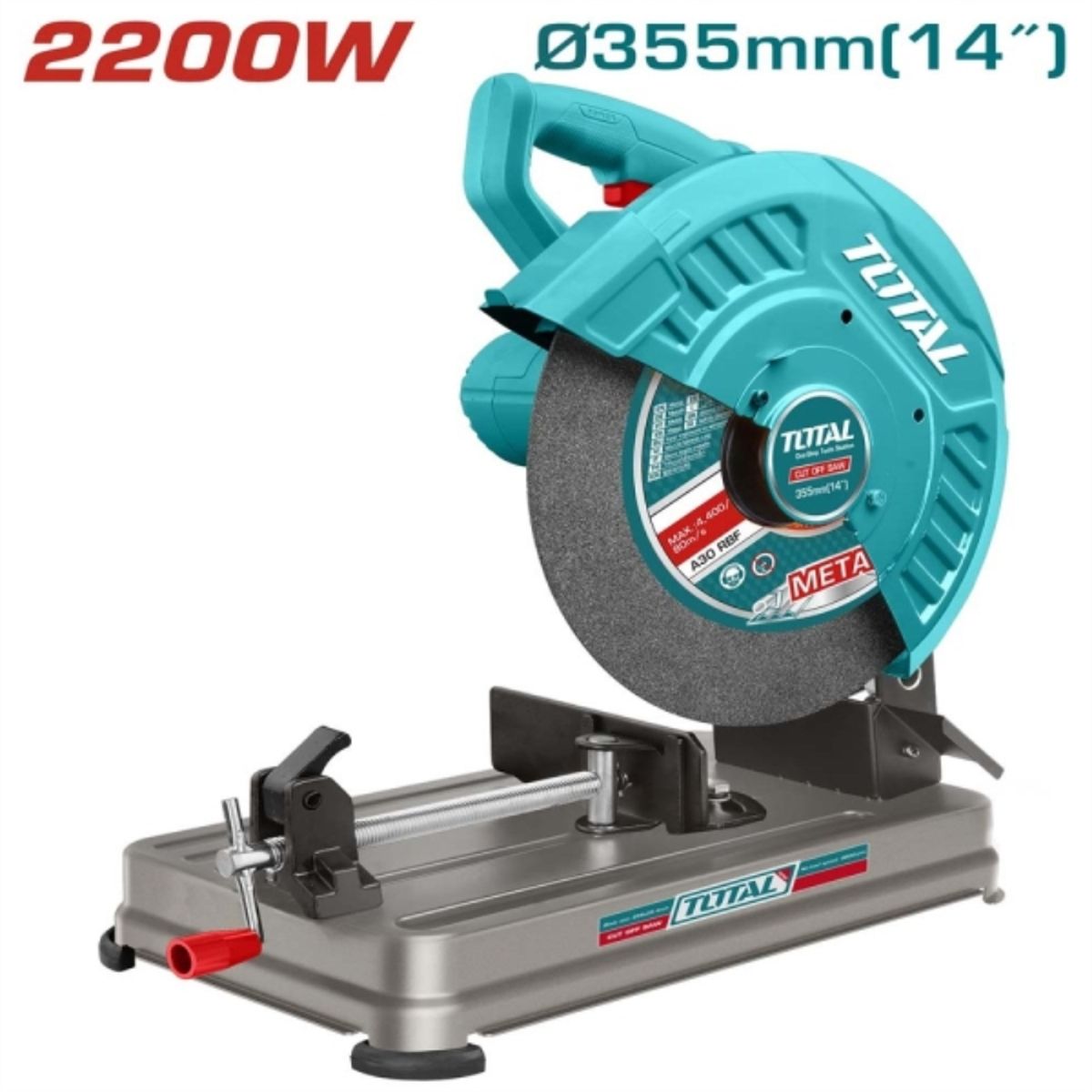 TOTAL - Tronzadora 14" 2200w ts223558-7