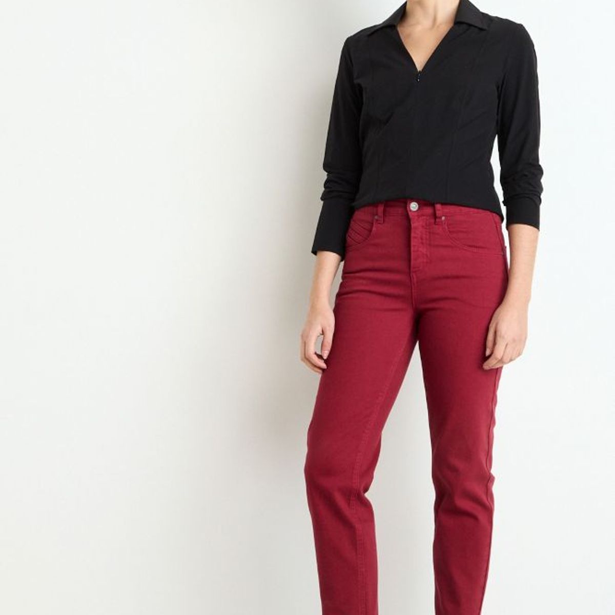 ASH - Jeans Mujer Rojo Ash