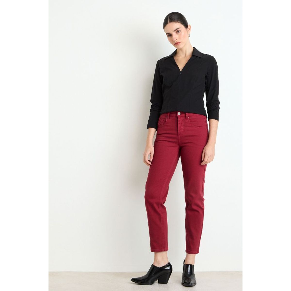 ASH - Jeans Mujer Rojo Ash