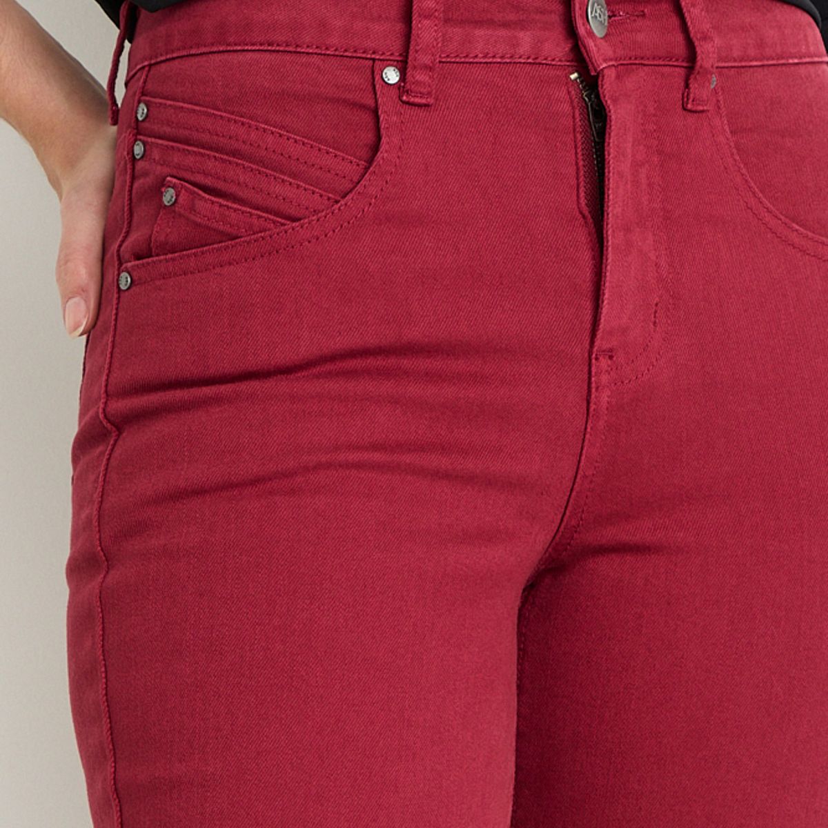 ASH - Jeans Mujer Rojo Ash