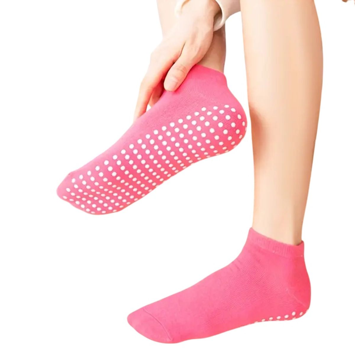 GARSIL - X6 Calcetas Deportivas Mujer - Tobilleras Antideslizantes - Yoga Danza