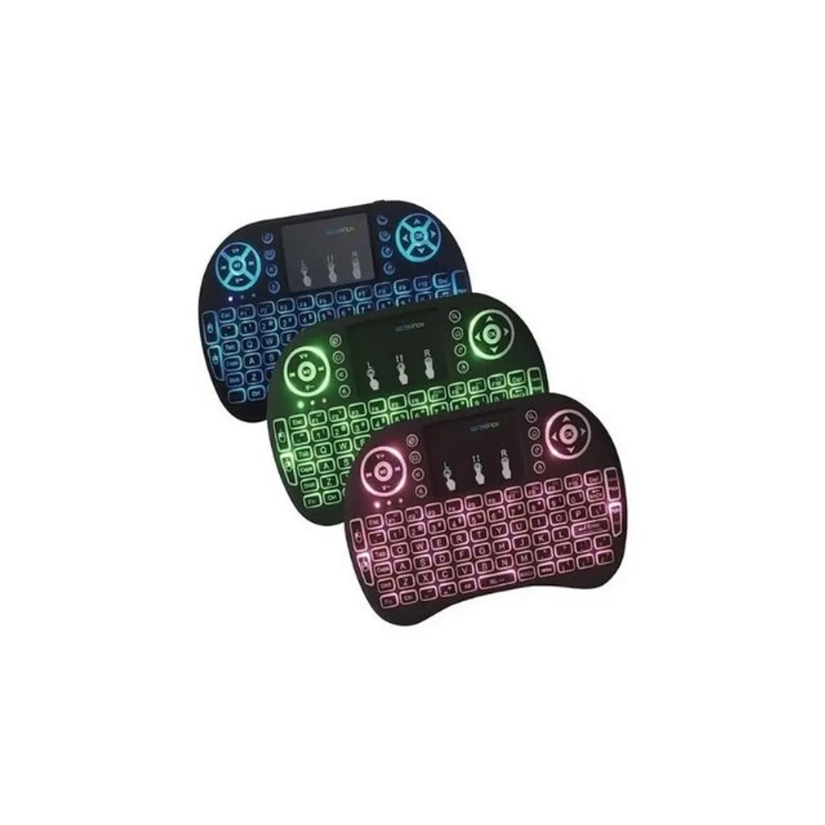 GENERICO - Mini Teclado Inalambrico Touchpad Smart Tv Retroiluminado