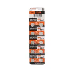 MAXELL - Batería Alcalina Lr44 (a76) 1.5v Boton Pack 10 Und