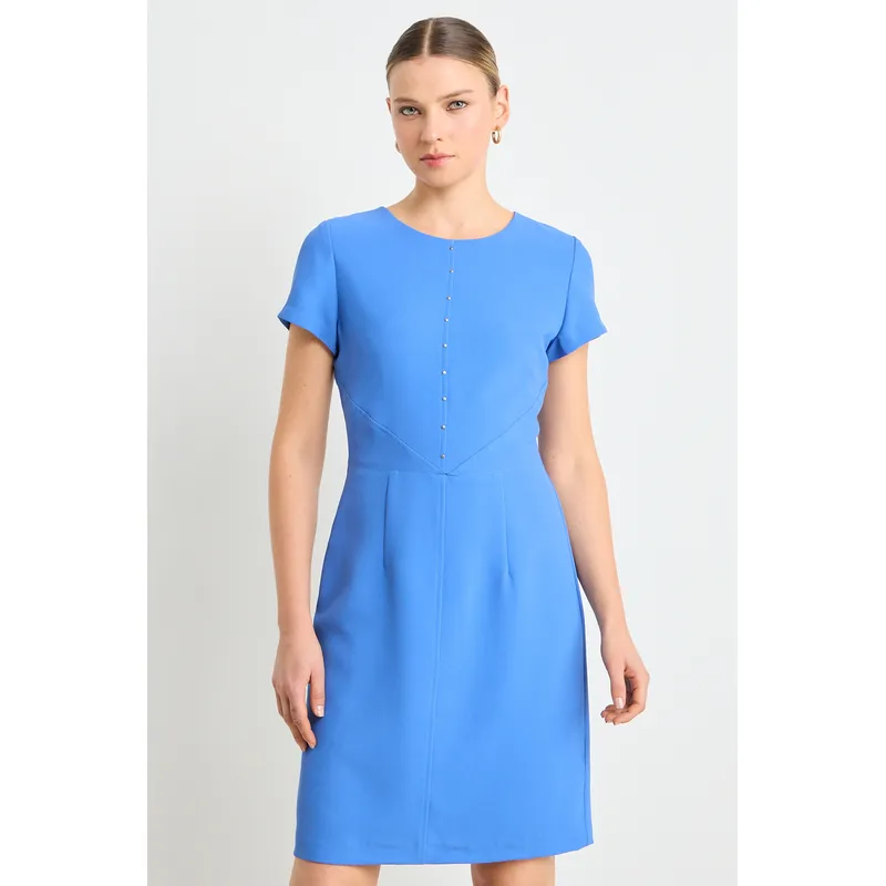 ASH - Vestido Largo Mujer Azul Ash