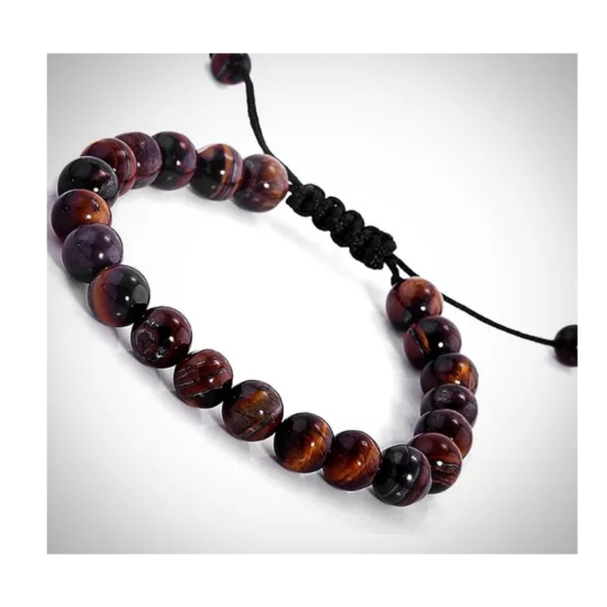 GENERICO - Pulsera Piedra Ojo De Tigre 1 Hombre Mujer Moda Royal Madriz