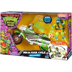 IMEXPORTA - SET TORTUGAS NINJA LEONARDO NINJA KICK CYCLE