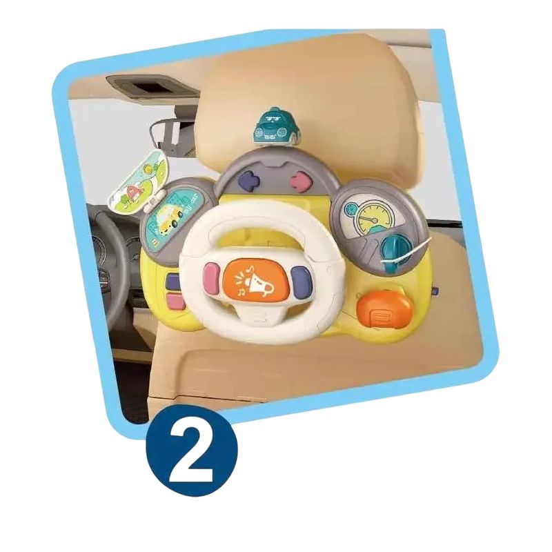 GENERICO - Volante Infantil Multifunción Para Bebé Juguetes Musicales