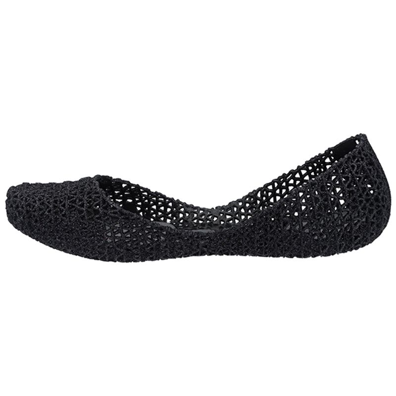 MELISSA - Ballerina Mujer Campana Papel VII Negro