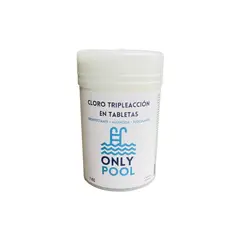 GENERICO - Cloro Piscina Tripleacción Tabletas 1kg - Onlypool