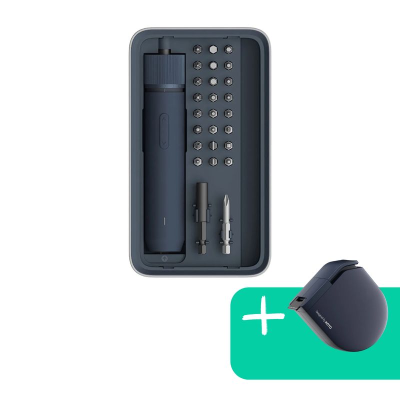 HOTO - HOTO Kit Destornillador Eléctrico + HOTO Huincha Autobloqueo