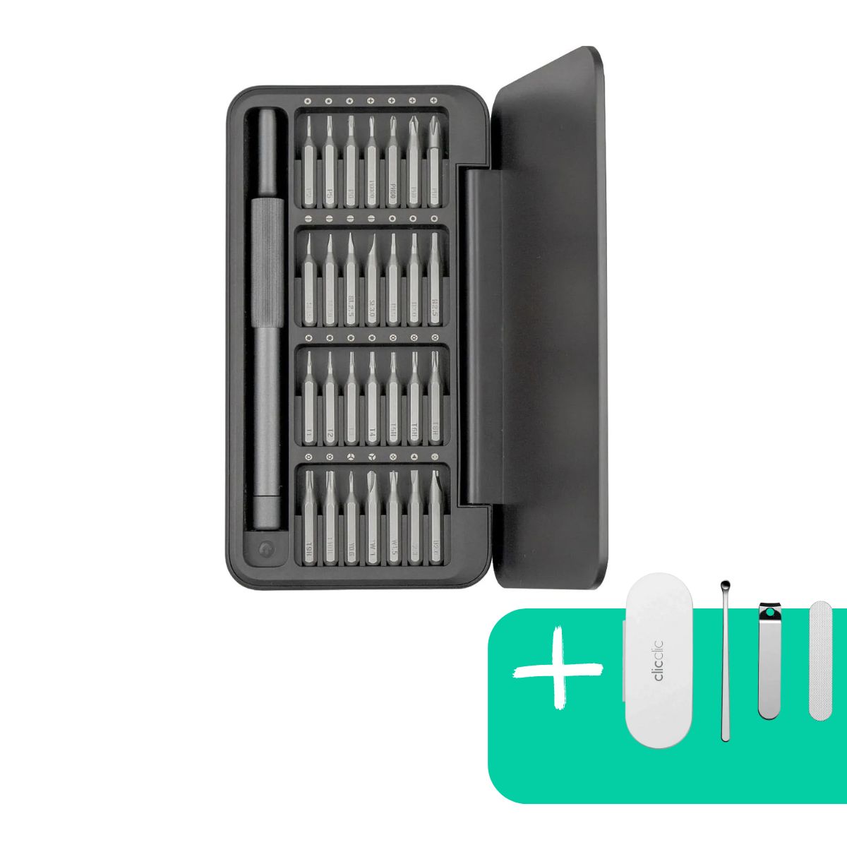 HOTO - HOTO Set Destornillador de Precisión + HOTO Cortauñas