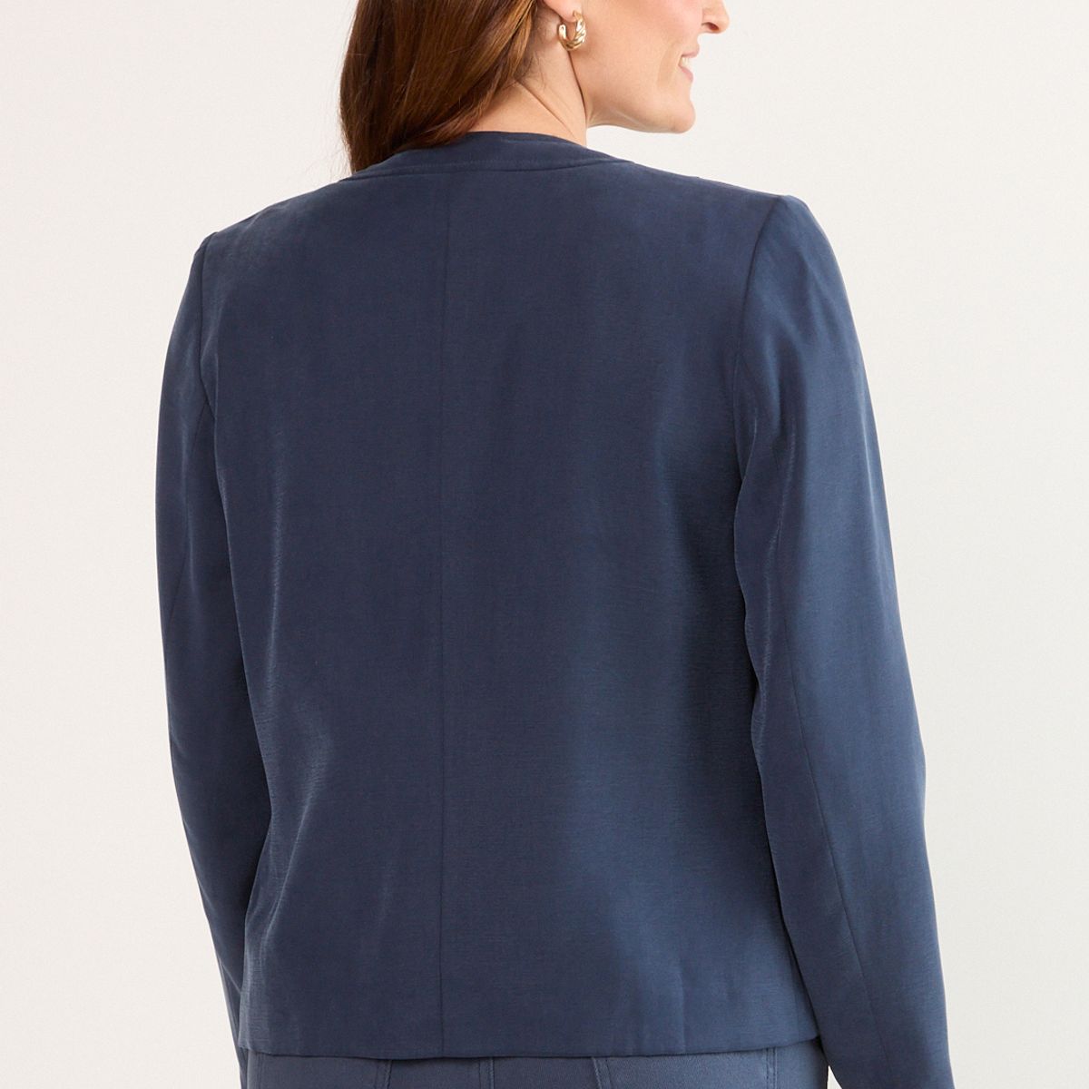 MA GRIFFE - Chaqueta Mujer Azul Magriffe