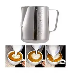 GENERICO - Jarra Espuma De Leche Barista Texturizar Pitcher Cafe 900 Ml…