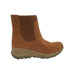 HERIEL - Bota Camel Café Mujer